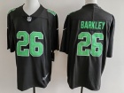 Philadelphia Eagles #26 Saquon Barkley Black/Green Fashion Vapor Limited Jersey