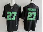 Philadelphia Eagles #27 Quinyon Mitchell Black/Green Fashion Vapor Limited Jersey
