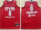 Indiana Fever #8 Sophie Cunningham Red Jersey