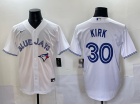 Toronto Blue Jays #30 Alejandro White Cool Base Jersey