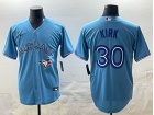 Toronto Blue Jays #30 Alejandro Baby Blue Cool Base Jersey