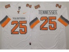 Tennessee Volunteers #25 Tennessee White 2025 ‘Smokey Grey Series’ Vapor F.U.S.E Limited Jersey
