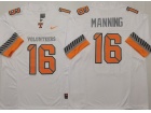 Tennessee Volunteers #16 Peyton Manning White 2025 ‘Smokey Grey Series’ Vapor F.U.S.E Limited Jersey