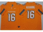 Tennessee Volunteers #16 Peyton Manning Orange 2025 ‘Smokey Grey Series’ Vapor F.U.S.E Limited Jerse...