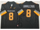 Tennessee Volunteers #8 Nico Iamaleava Black 2025 ‘Smokey Grey Series’ Vapor F.U.S.E Limited Jersey