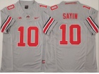 Ohio State Buckeyes #10 Julian Sayin Grey F.U.S.E Limited Jersey