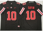 Ohio State Buckeyes #10 Julian Sayin Black F.U.S.E Limited Jersey