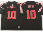 Ohio State Buckeyes #10 Julian Sayin 2025 Black F.U.S.E Limited Jersey