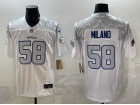 Buffalo Bills #58 Matt Milano White Rivalries Limited Jersey
