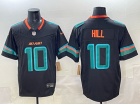Miami Dolphins #10 Tyreek Hill Black Rivalry Vapor F.U.S.E. Limited Jersey