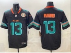 Miami Dolphins #13 Dan Marino Black Rivalry Vapor F.U.S.E. Limited Jersey