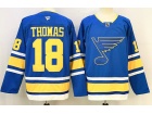 Fanatics St.Louis Blues #18 Robert Thomas Light Blue Jersey 