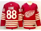 Fanatics Detroit Red Wings #88 Patrick Kane Red Centennial Premium Jersey