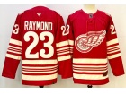 Fanatics Detroit Red Wings #23 Lucas Raymond Red Centennial Premium Jersey