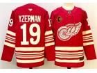 Fanatics Detroit Red Wings #19 Steve Yzerman Red Centennial Premium Jersey