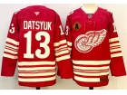 Fanatics Detroit Red Wings #13 Pavel Datsyuk Red Centennial Premium Jersey
