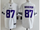 Minnesota Vikings #87 T.J. Hockenson White F.U.S.E Limited Jersey