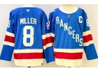 Fanatics New York Rangers #8 J.T. Miller Light Blue 2025 Centennial Jersey