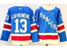 Fanatics New York Rangers #13 Alexis Lafrenière Light Blue 2025 Centennial Jersey