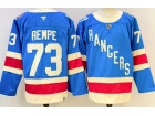 Fanatics New York Rangers #73 Matt Rempe Light Blue 2025 Centennial Jersey