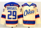 Fanatics Edmonton Oilers #29 Leon Draisaitl Cream Jersey