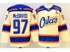 Fanatics Edmonton Oilers #97 Connor McDavid Cream Jersey