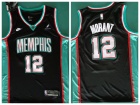 Memphis Grizzlies #12 Ja Morant Black 2025-26 City Jersey