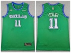 Dallas Mavericks #11 Kyrie Irving Green Classic Jersey