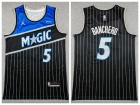 Orlando Magic #5 Mo Bamba 2025-26 Black City Jersey