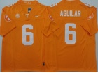 Tennessee Volunteers #6 Joey Aguilar Orange Vapor F.U.S.E Limited Jersey