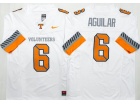 Tennessee Volunteers #6 Joey Aguilar White 2025 ‘Smokey Grey Series’ Vapor F.U.S.E Limited Jersey