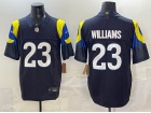 Los Angeles Rams #23 Kyren Williams Black Rivalries Limited Jersey