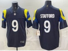 Los Angeles Rams #9 Matthew Stafford Black Rivalries Limited Jersey