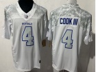 Buffalo Bills #4 James Cook III White Rivalries Limited Jersey