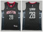 Houston Rockets #28 Alperen Sengun Black Jersey