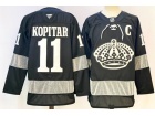 Fanatics Los Angeles Kings #11 Anze Kopitar Black Alternate Breakaway Jersey