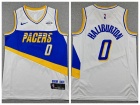 Indiana Pacers #0 Tyrese Haliburton White 2025-26 City Jersey