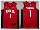 Houston Rockets #1 Amen Thompson Red Jersey
