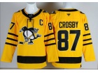 Fanatics Pittsburgh Penguins #87 Sidney Crosby Gold Alternate Breakaway Jersey