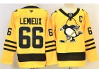 Fanatics Pittsburgh Penguins #66 Mario Lemieux Gold Alternate Breakaway Jersey