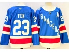 Fanatics New York Rangers #23 Adam Fox Light Blue 2025 Centennial Jersey