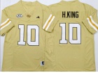 Georgia Tech #10 Haynes King Yellow Limited Jersey