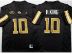 Georgia Tech #10 Haynes King Black Limited Jersey