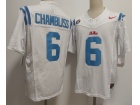 Ole Miss Rebels #6 Trinidad Chambliss White F.U.S.E Limited Jersey
