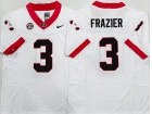 Georgia Bulldogs #3 Nate Frazier White F.U.S.E Limited Jersey