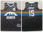 Denver Nuggets #15 Nikola Jokić Black 2025-26 City Jersey