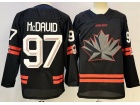 Team Canada #97 Connor McDavid Black 2026 Winter Olympics Jersey