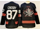 Team Canada #87 Sidney Crosby Black 2026 Winter Olympics Jersey