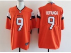 Denver Broncos #9 Talanoa Hufanga Orange Vapor F.U.S.E. Limited Jersey