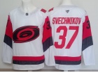 Fanatics Carolina Hurricanes #37 Andrei Svechnikov White Jersey